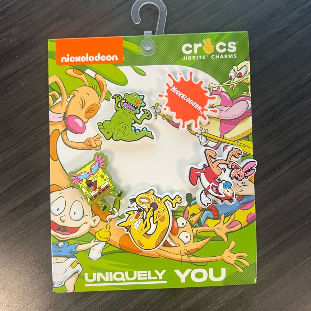 NWT Nickelodeon Crocs Jibbitz